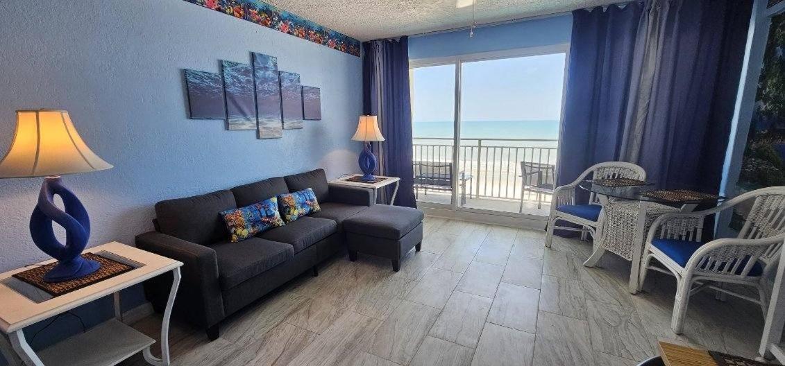 Apartament Ocean Breeze - Direct Ocean Front-Pool Is Open Daytona Beach Zewnętrze zdjęcie